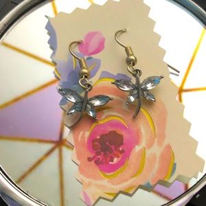 Butterfly earrings Crystal🦋.